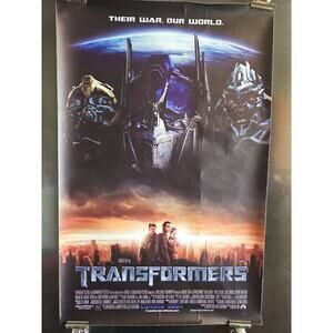 Transformers 2007 Movie Poster Optimus Prime Bumblebee Megatron 11x17